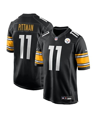 Nike Men's Michael Pittman Jr. Black Pittsburgh Steelers Game Jersey