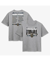 Fanatics Women's Heather Gray Vegas Golden Knights 2026 Stanley Cup Final Roster T-Shirt