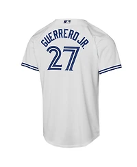 Nike Big Boys and Girls Vladimir Guerrero Jr. White Toronto Blue Jays Home Baseline Jersey