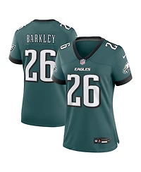 Nike Women's Saquon Barkley Midnight Green Philadelphia Eagles Team Game Jersey
