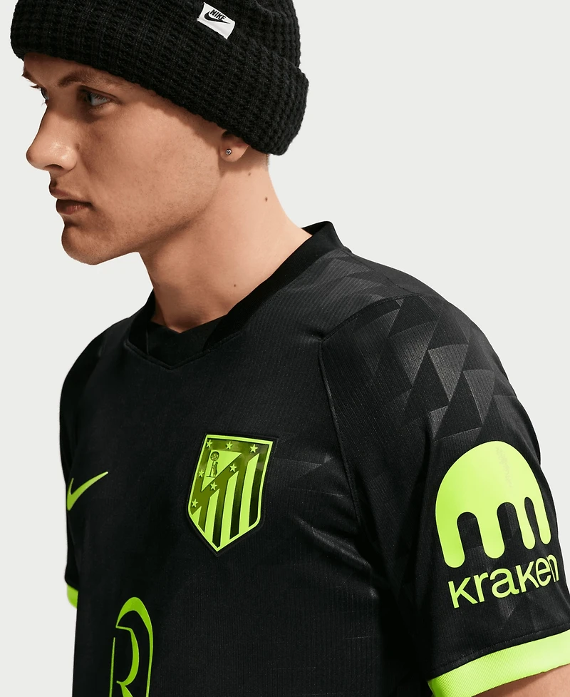 Nike Men's Black Atletico de Madrid 2026/27 Away Stadium Replica Jersey