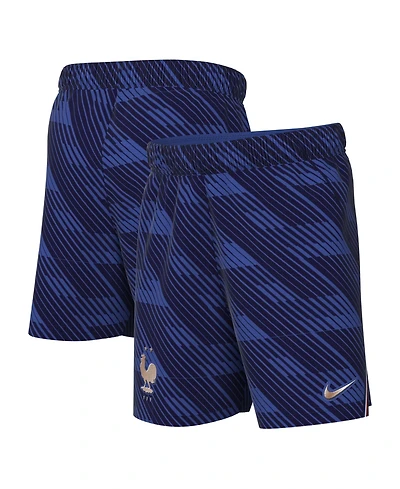 Nike Big Boys and Girls Royal France National Team 2026 Stadium Replica Shorts