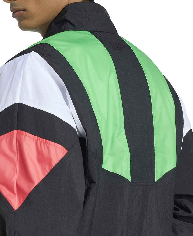 Adidas Men's Black Mexico National Team Eqt Full-Zip TrackSweatshirt
