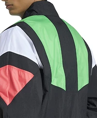 Adidas Men's Black Mexico National Team Eqt Full-Zip TrackSweatshirt
