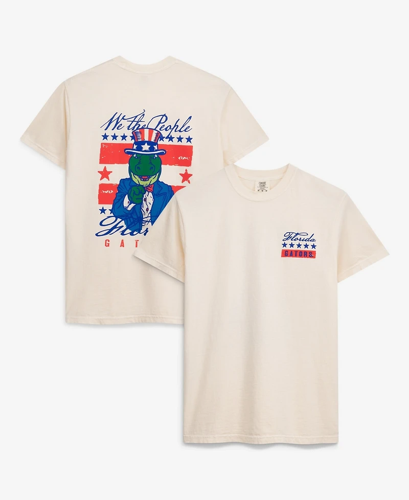 Image One Men's Cream Florida Gators Uncle Sam Mascot T-Shirt