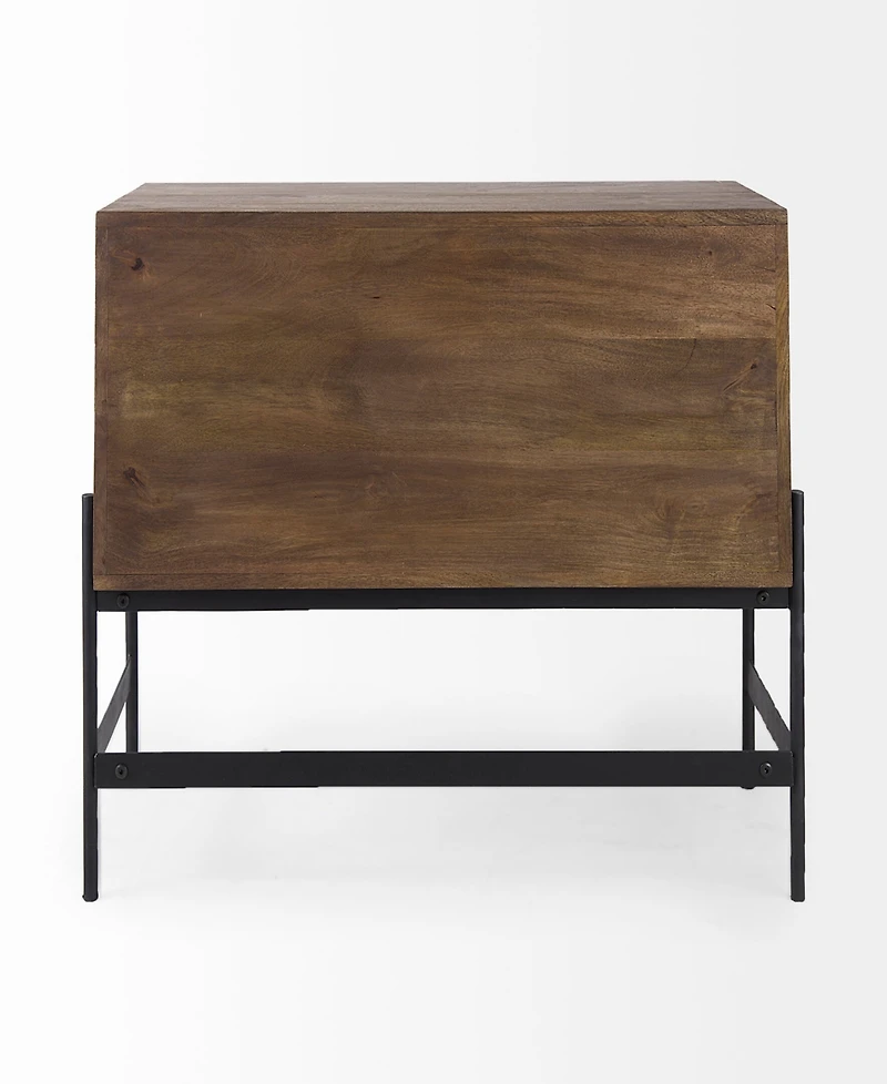 Mercana Glenn 30" Wood Accent Cabinet