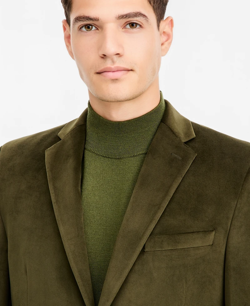 Bar Iii Men's Slim-Fit Velvet Sport Coat, Macy's Exclusive