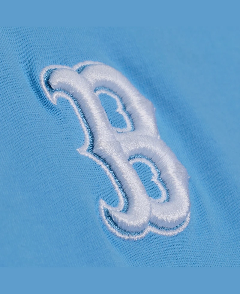 Mitchell & Ness Men's Light Blue Boston Red Sox Insignia Premium T-Shirt