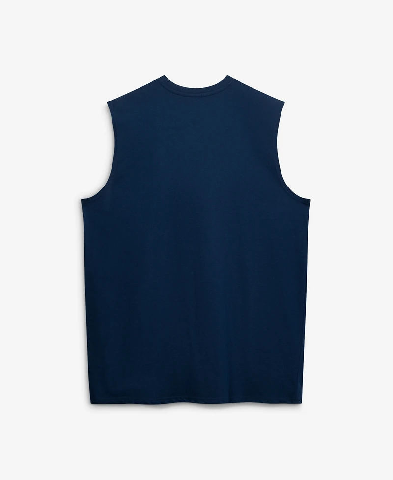 Fanatics Men's Navy New York Yankees Big Tall Heart Soul Muscle Tank Top