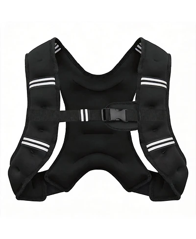Aofar Weighted Vest Adjustable Reflective Strength Running Workout Jogging Walking