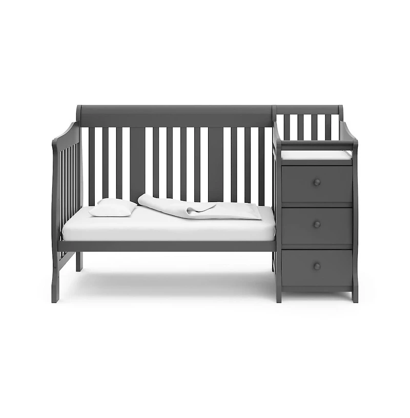 Storkcraft Portofino 5 in 1 Convertible Crib and Changer