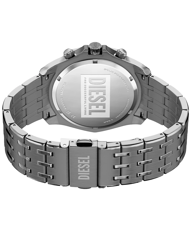 Diesel Men's Stinger Quartz Chronograph Gunmetal Stainless Steel Watch 46mm