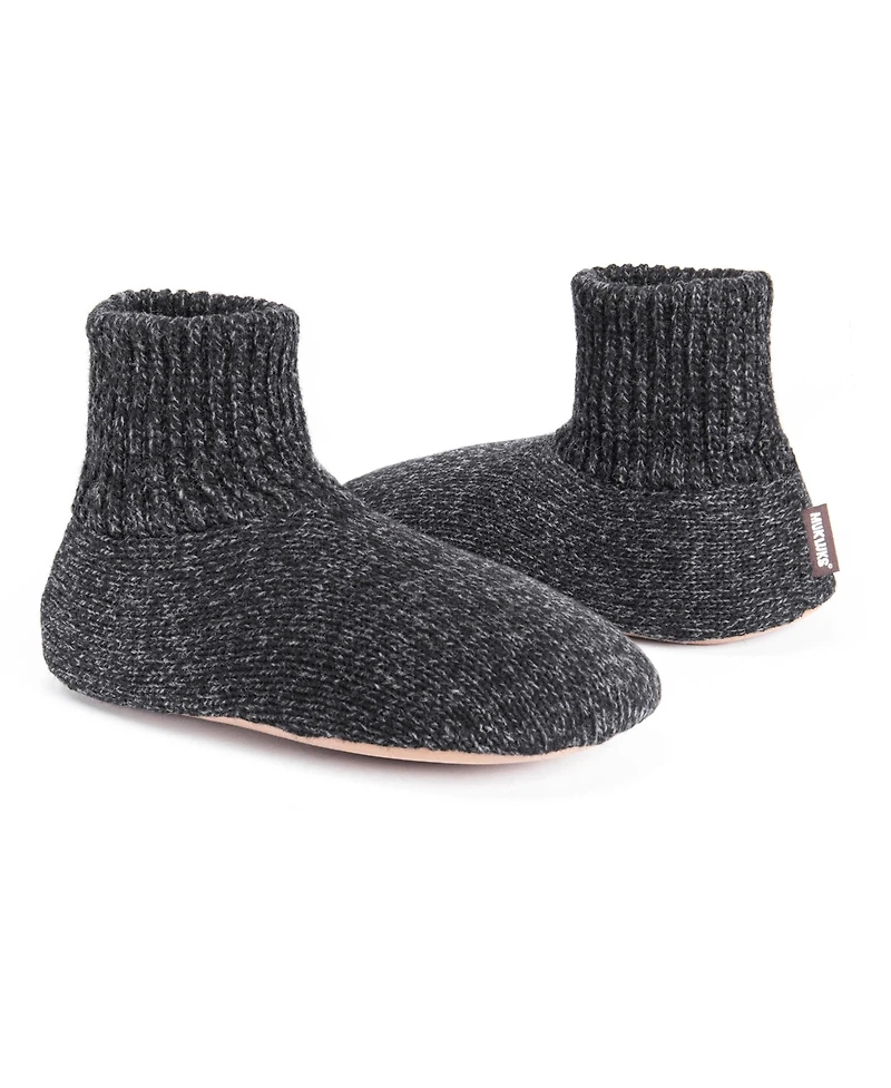 Muk Luks Men's Morty Ragg Wool Slippers