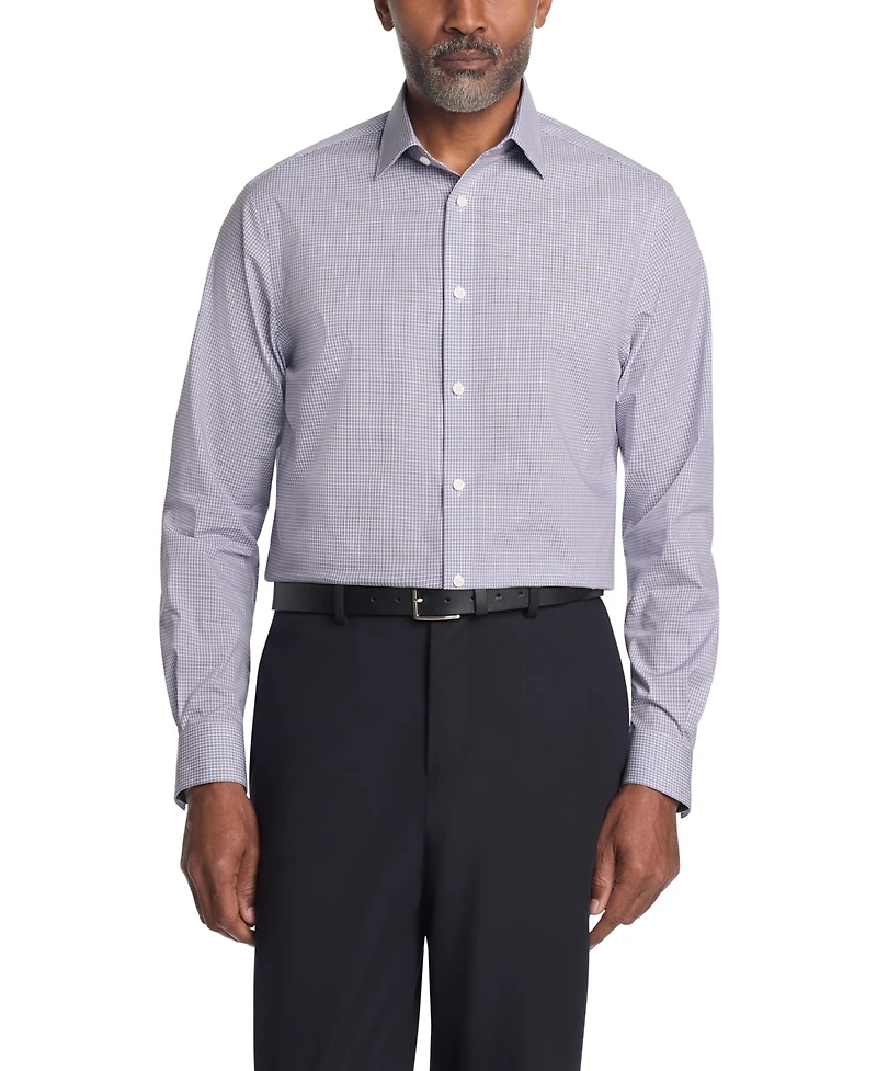 Michael Kors Men's Regular-Fit Cotton Stretch Dress Shirt