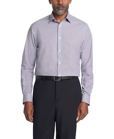 Michael Kors Men's Regular-Fit Cotton Stretch Dress Shirt