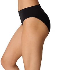 Maidenform Women's Seamless Lace High-Cut Brief Panty, Dmsmlc