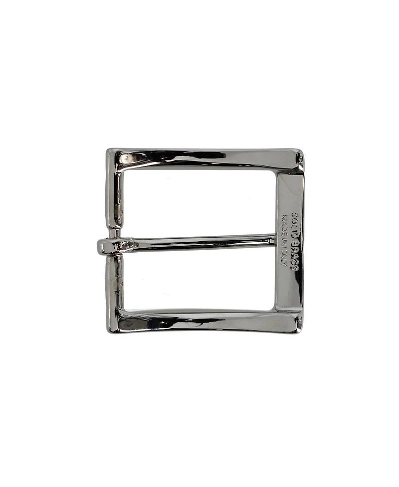 Trafalgar Men's 35mm Solid Brass Vaulted Italian Square Harness and Belt Buckle