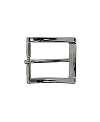 Trafalgar Men's 35mm Solid Brass Vaulted Italian Square Harness and Belt Buckle