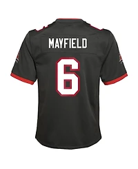 Nike Big Boys and Girls Baker Mayfield Pewter Tampa Bay Buccaneers Game Jersey