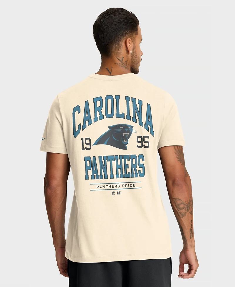 Nike Men's Natural Carolina Panthers Freestyle Essential T-Shirt