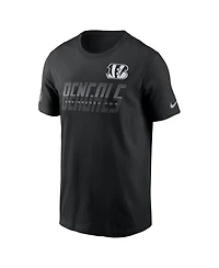 Nike Men's Black Cincinnati Bengals Sideline Dri-fit T-Shirt