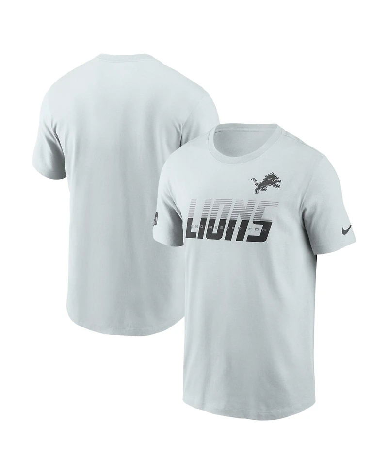 Nike Men's Gray Detroit Lions Sideline Dri-fit T-Shirt