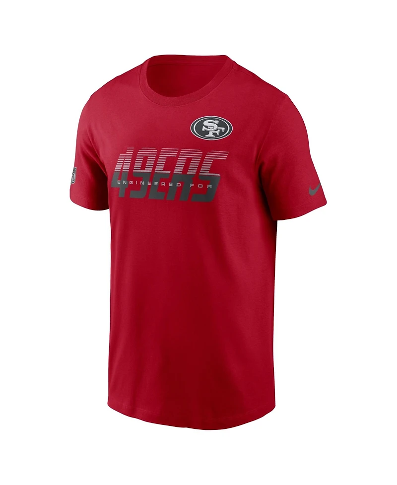 Nike Men's Scarlet San Francisco 49ers Sideline Dri-fit T-Shirt