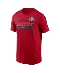 Nike Men's Scarlet San Francisco 49ers Sideline Dri-fit T-Shirt