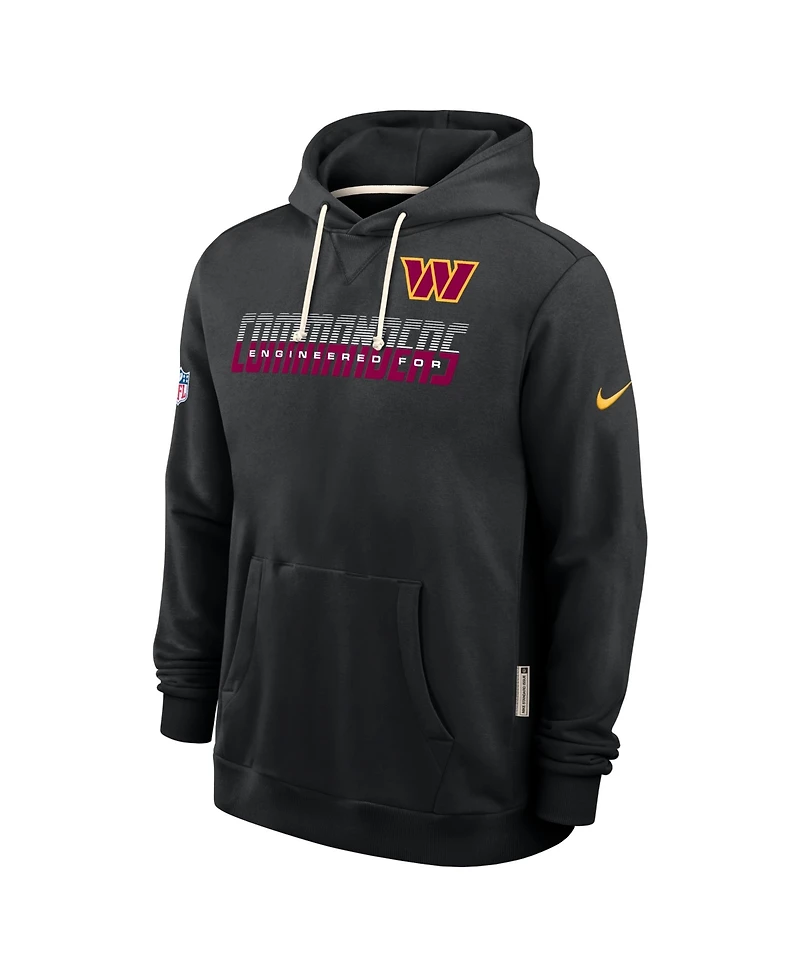 Nike Men's Washington Commanders Sideline Standard Issue Dri-fit Hoodie
