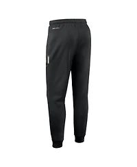 Nike Men's Black Pittsburgh Steelers Sideline Standard Issue Dri-fit Taper Pants