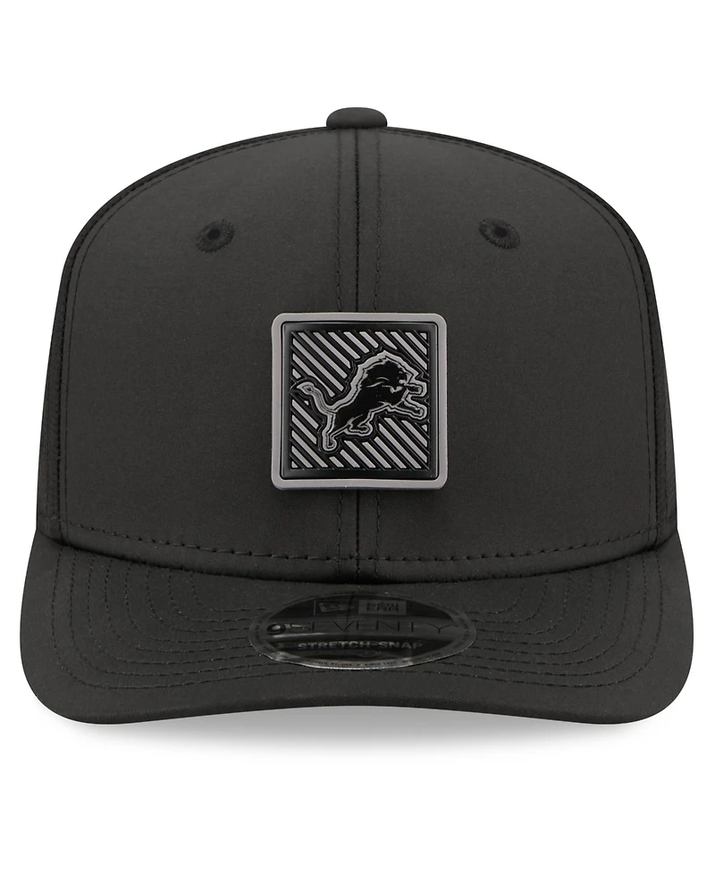 New Era Men's Black Detroit Lions 2026 Nfl Training Camp 9SEVENTY Adjustable Hat