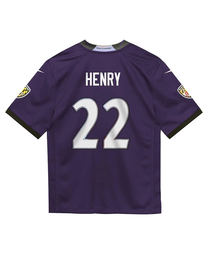 Nike Toddler Derrick Henry Purple Baltimore Ravens Team Game Jersey