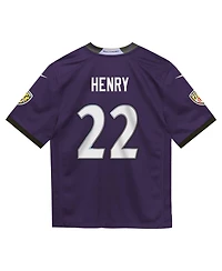 Nike Toddler Derrick Henry Purple Baltimore Ravens Team Game Jersey