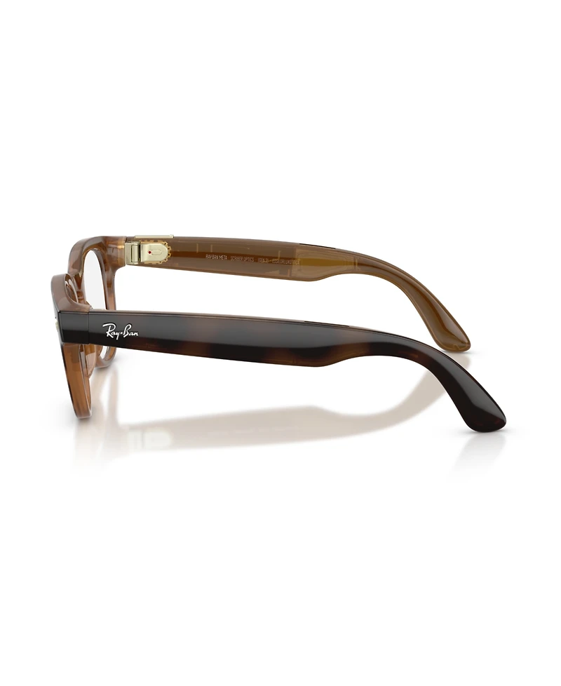 Ray-Ban Unisex Ray-Ban Meta Scriber Optics Eyeglasses, RW7002