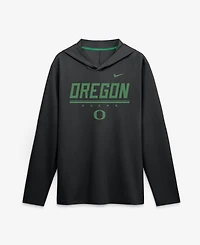 Nike Men's Oregon Ducks 2026 Sideline Lightweight Long Sleeve Dri-fit Hoodie