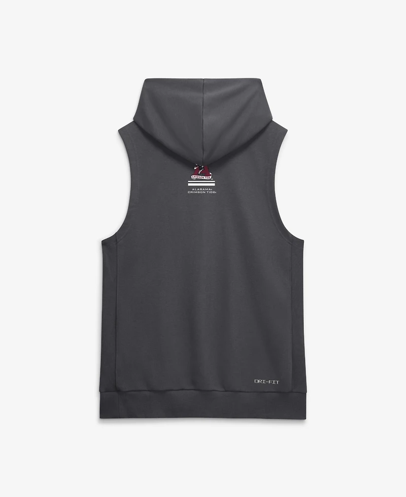 Nike Men's Anthracite Alabama Crimson Tide 2026 Sideline Sleeveless Dri-fit Hoodie