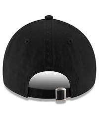 New Era Men's Black San Antonio Spurs Slogan 9TWENTY Adjustable Hat