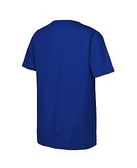 Outerstuff Big Boys and Girls Mikal Bridges Blue New York Knicks 2026 Nba Finals Player T-Shirt