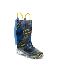 Western Chief Little Boys Batman Lighted Rain Boot