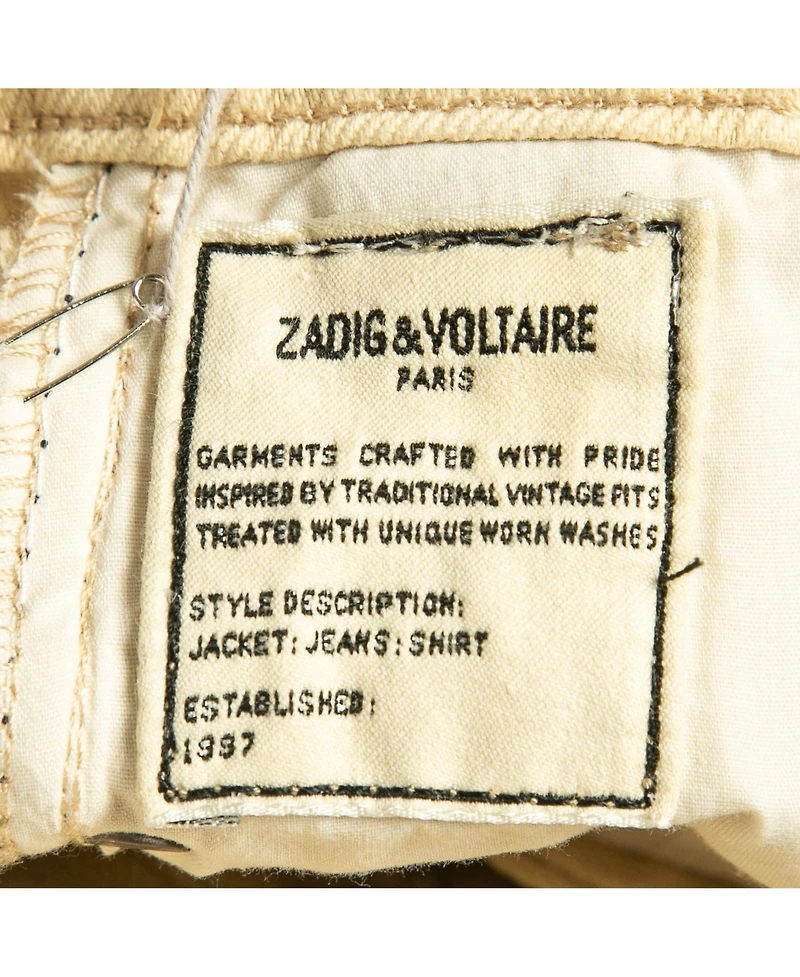 Pre-Owned Zadig & Voltaire Men's Tie Dye Denim David Jeans