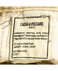 Pre-Owned Zadig & Voltaire Men's Tie Dye Denim David Jeans