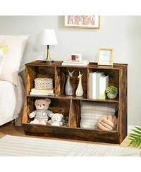 Slickblue Children's Bookcase with Storage Cabinet for Playroom and Nursery