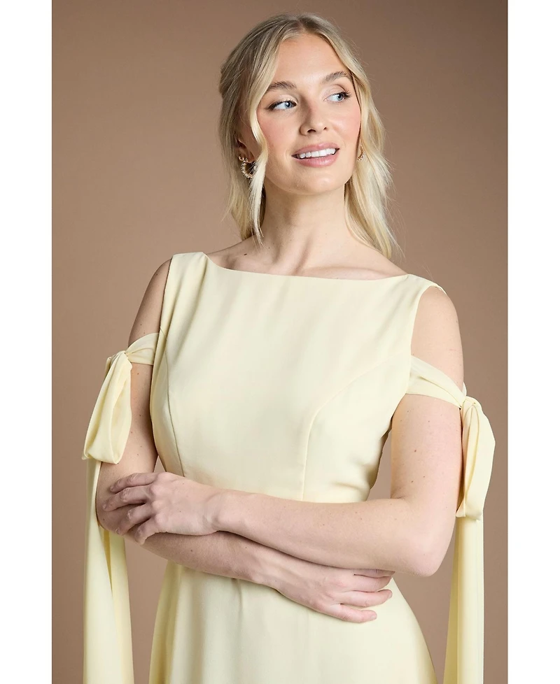 Coast Women's Bow Sleeve Maxi Dress