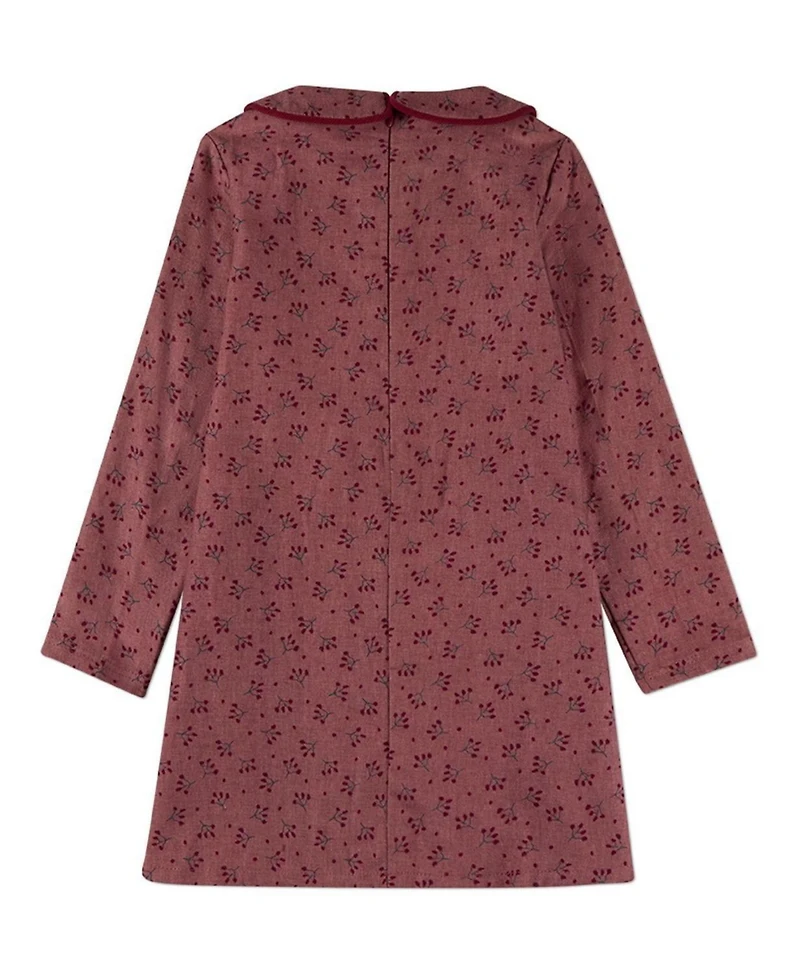 MeMoi Big Girls 4- 12 Berry Printed Dress