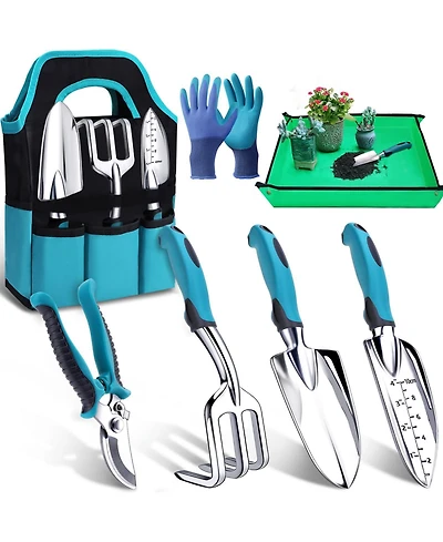 Xdovet Garden Tools Set Hand Shovel Trowel Rust Resistant Gifts Kits Women