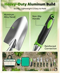 Xdovet Garden Tools Aluminum Kit With Gloves Bag