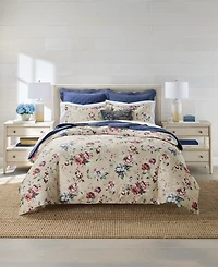 Charter Club Ophelia Floral 3-Piece Comforter Set, Full/Queen, Macy's Exclusive