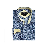 Elie Balleh Men's Slim Fit Floral Button-Down Shirt