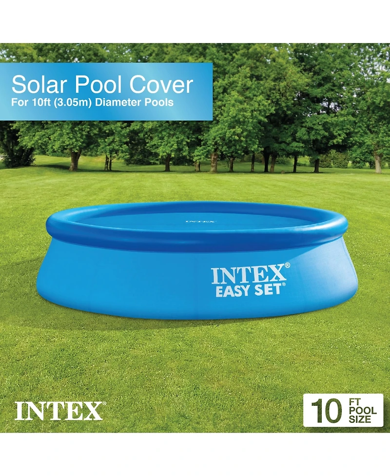 Intext 9.5 Foot Solar Cover Accessory for Above Ground Swimming Pools
