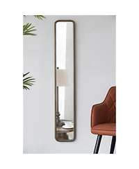 Laoties 47" x 8" Slim Wall Decor Mirror, Rectangle Full Length Mirror for Hallway, Column